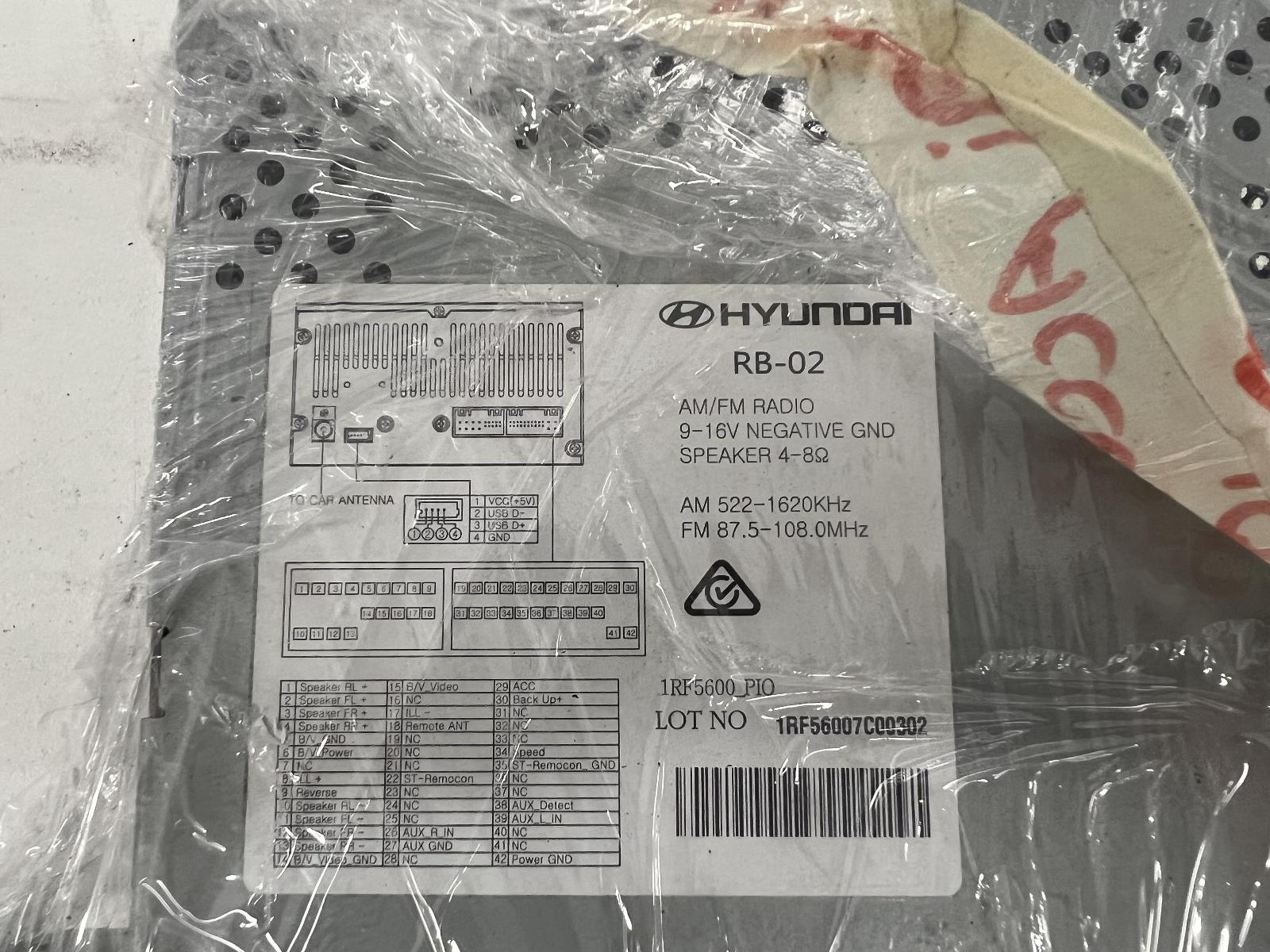 View Auto part Radio/Cd/Dvd/Sat/Tv Hyundai Accent 2018
