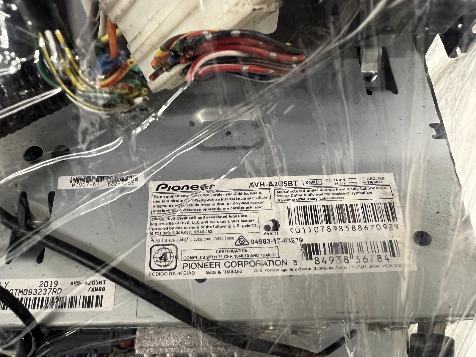 View Auto part Radio/Cd/Dvd/Sat/Tv Mitsubishi 380 2007