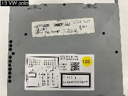 View Auto part Radio/Cd/Dvd/Sat/Tv Volkswagen Polo 2013