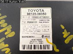 View Auto part Radio/Cd/Dvd/Sat/Tv Toyota Aurion 2008