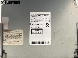 View Auto part Radio/Cd/Dvd/Sat/Tv Subaru Forester 2009