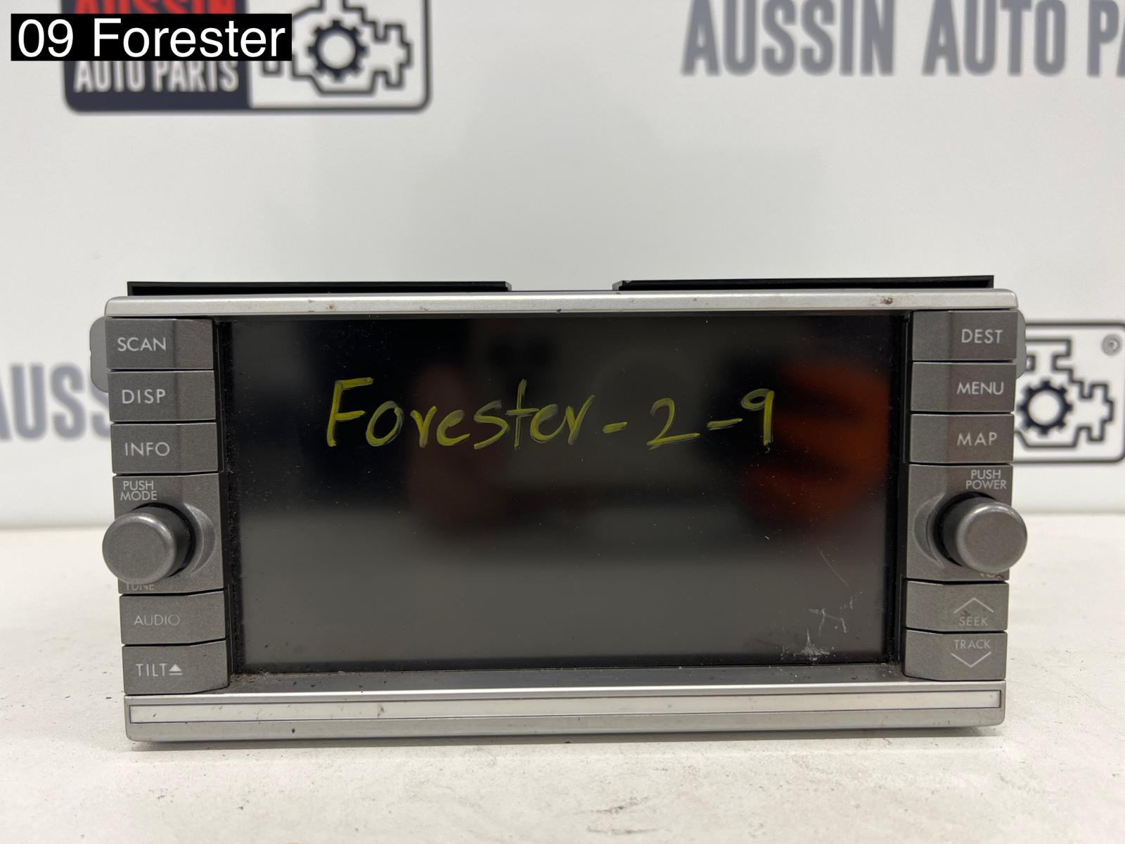 View Auto part Radio/Cd/Dvd/Sat/Tv Subaru Forester 2009