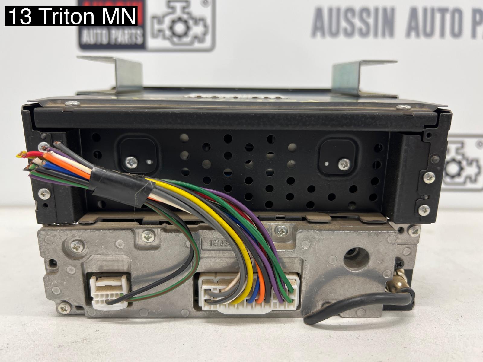 2013 Mitsubishi Triton Radio/Cd/Dvd/Sat/Tv View Auto part Radio/Cd/Dvd/Sat/Tv Mitsubishi Triton 2013