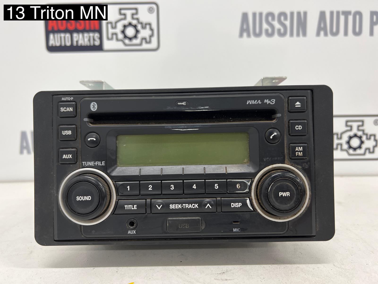 2013 Mitsubishi Triton Radio/Cd/Dvd/Sat/Tv View Auto part Radio/Cd/Dvd/Sat/Tv Mitsubishi Triton 2013