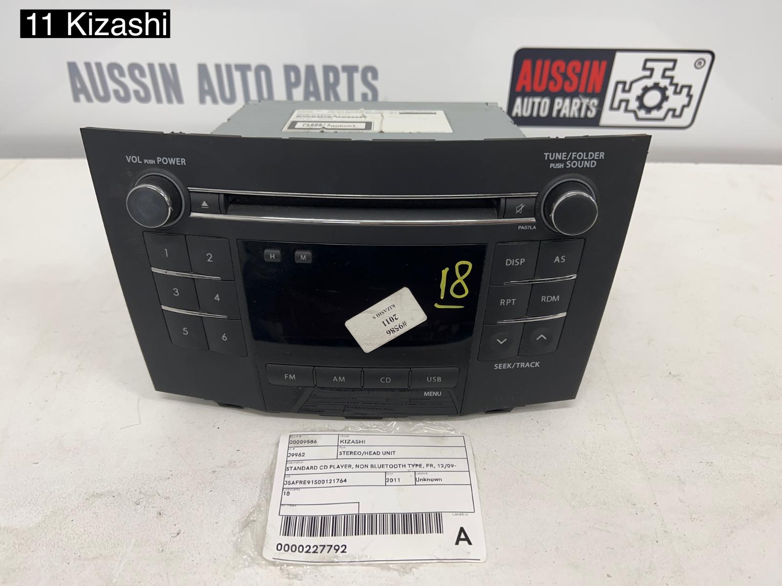 View Auto part Radio/Cd/Dvd/Sat/Tv Suzuki Kizashi 2011